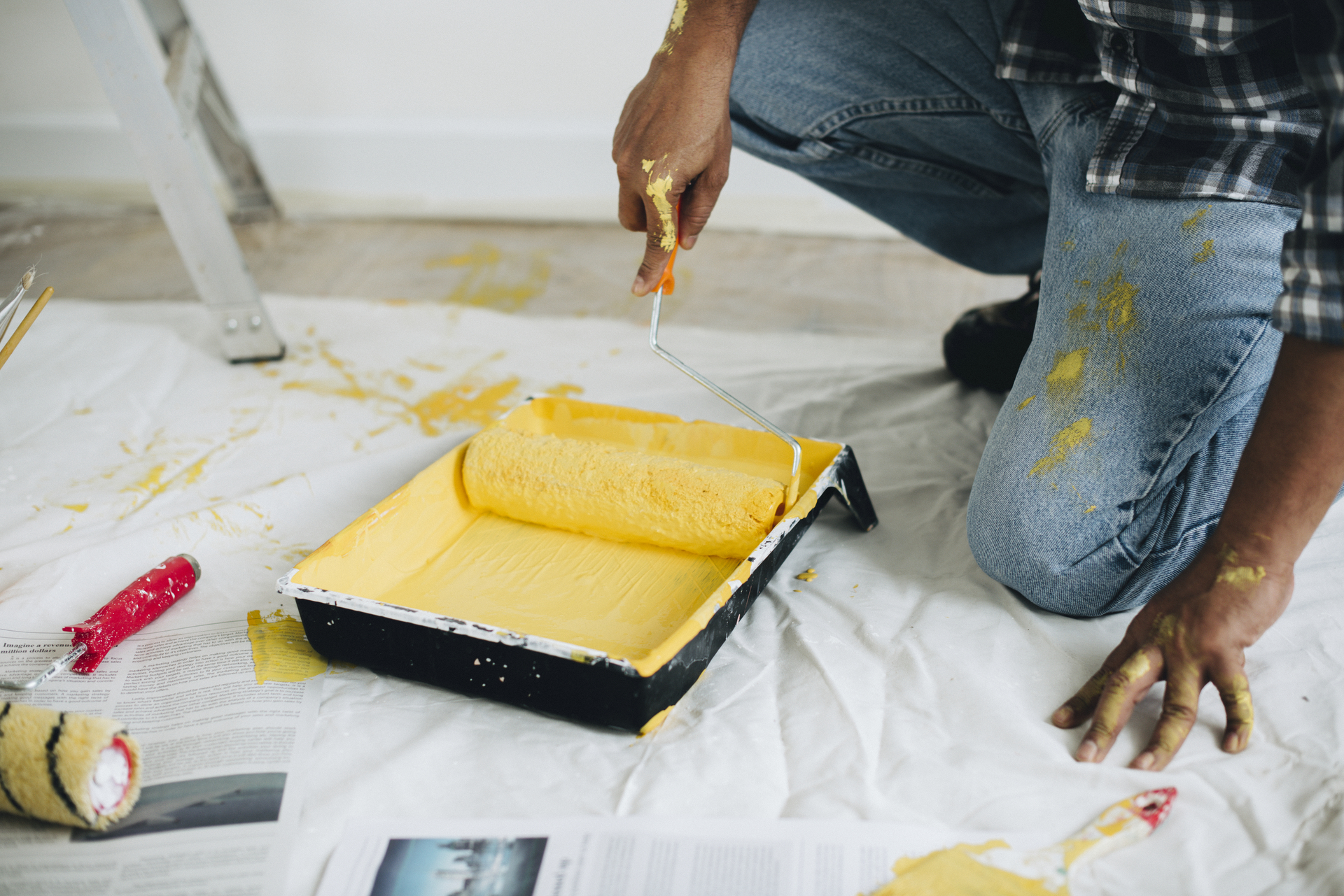 Nghệ thuật dung hòa màu sắc sơn nước